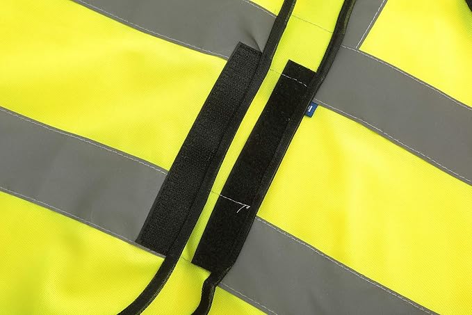 HIGH-VISIBILITY | BASIC VEST | Lemon 1inch Reflective tape