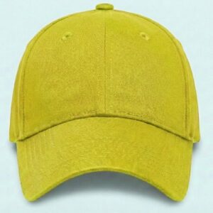 Premium Customizable Lemon Green Baseball Cap