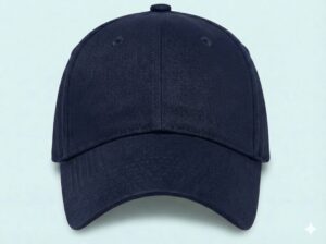 Premium Customizable Navy Blue Baseball Cap