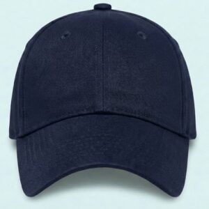 Premium Customizable Navy Blue Baseball Cap